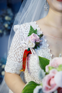 新娘胸花
