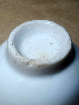 瓷器收藏德化窑白瓷素杯