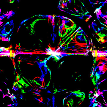 肌理油畫扎染