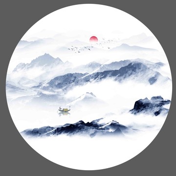 新中式裝飾畫