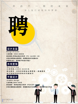招聘海報(bào)