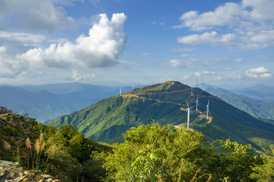 青山远山山景