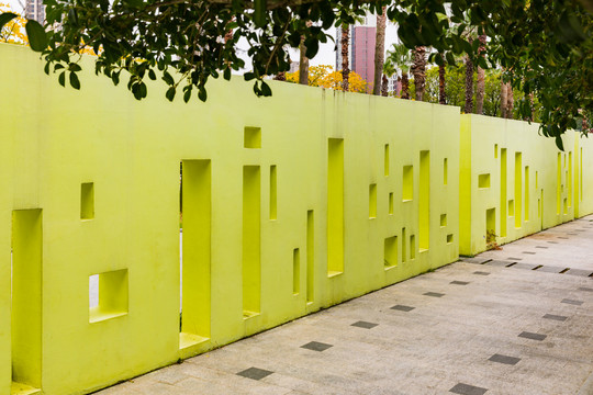 现代建筑艺术墙