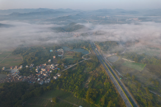 广州市增城区城市风光