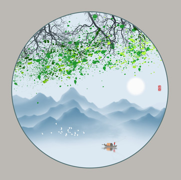 山水畫
