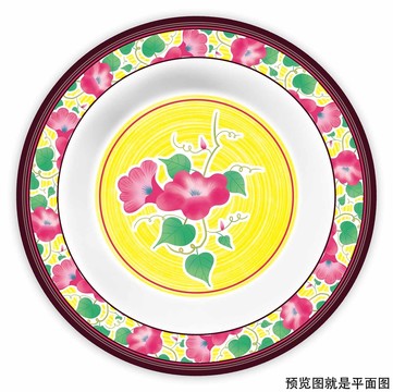 餐具花面