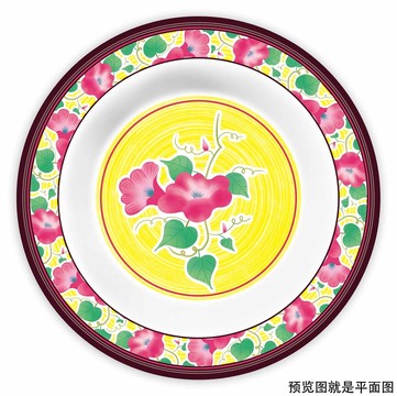 餐具花面