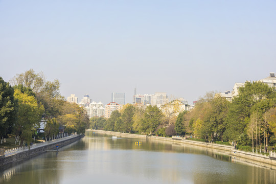 南京秦淮河城市河道治理工程