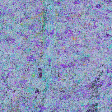 藍色幾何地毯