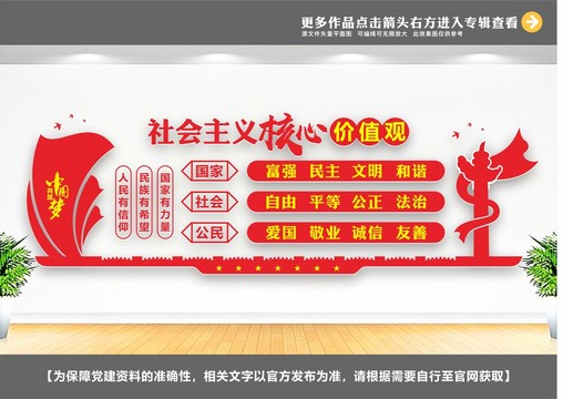 價(jià)值觀文化墻
