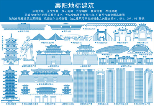 襄陽地標(biāo)建筑
