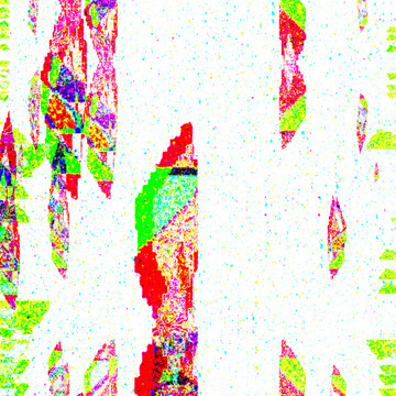 不規(guī)則線條抽象藝術(shù)畫