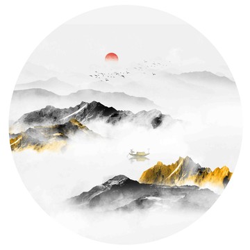 山水圖