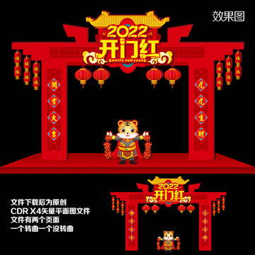 2022開門紅門頭