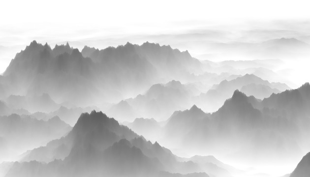 新中式山水畫