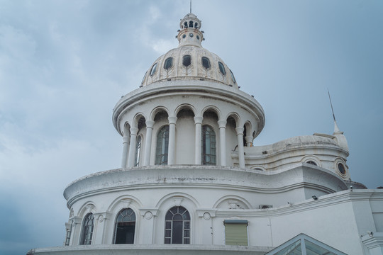 广州地标建筑白色城堡