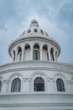 广州地标建筑白色城堡