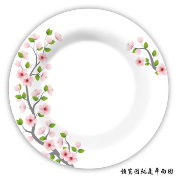 餐具花面