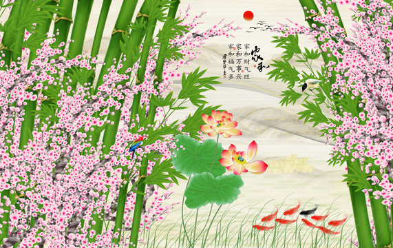 中式花鳥