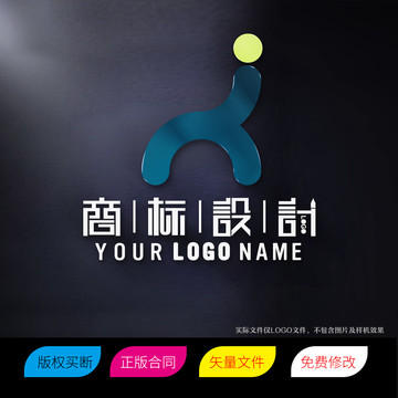 JN或NJ字母标志商标LOGO