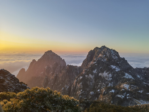 莲花天都峰