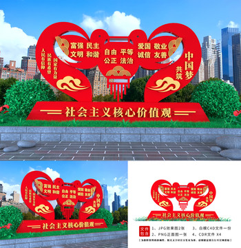 核心價值觀造型