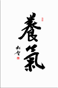 養(yǎng)氣書(shū)法