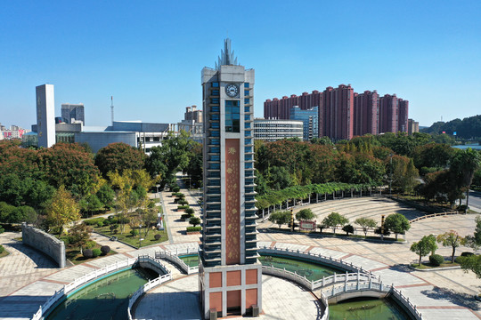 江西安福文化公园钟塔