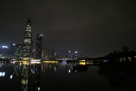 深圳人才公园夜景