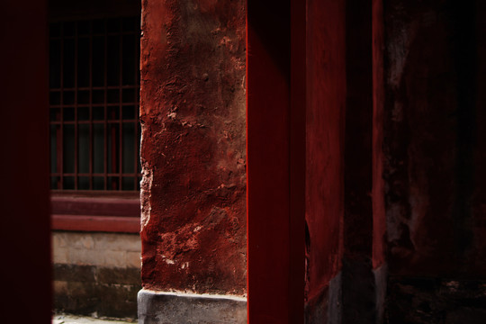 中国红故宫