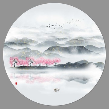 新中式山水