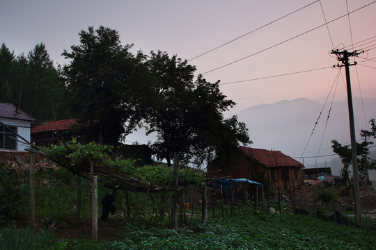 美丽的小山村