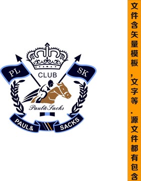 男女裝馬球繡花POLO繡花