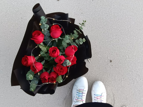 玫瑰与浪漫的邂逅