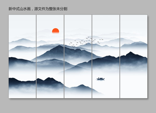 新中式裝飾畫