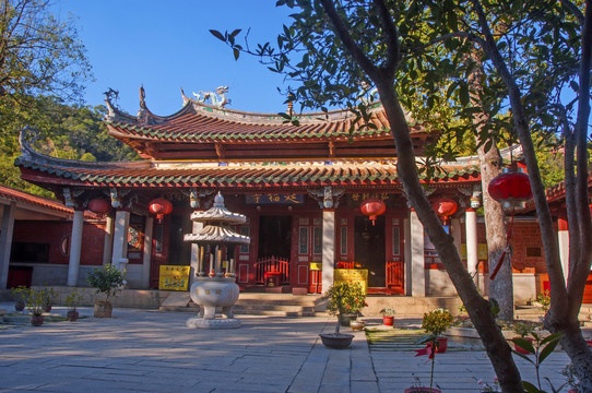 九日山风景区延福寺神运殿