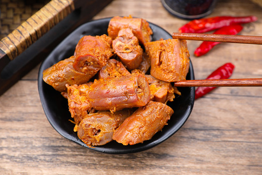 美食鴨脖