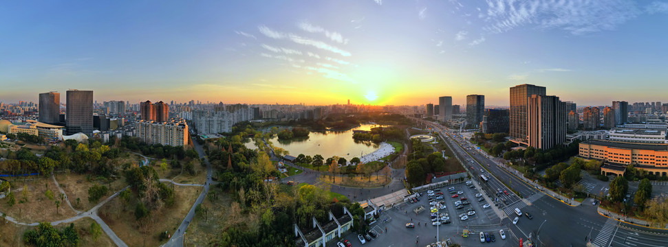 大宁灵石公园全景