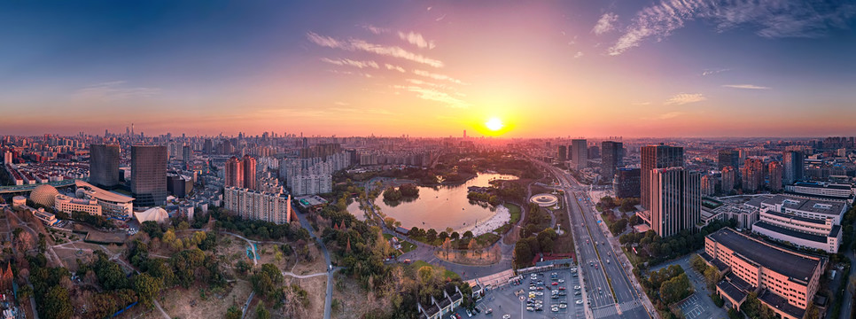 大宁灵石公园全景