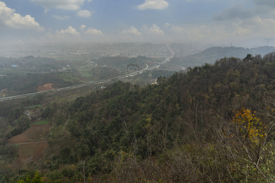 冬季山区风光