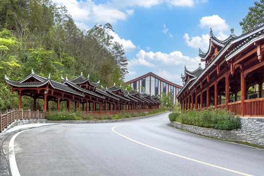 小七孔景区道路