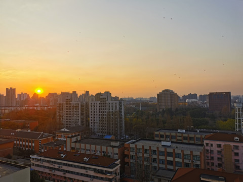 上海徐汇漕河泾的早晨