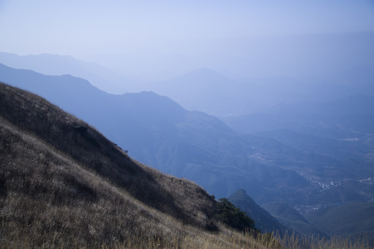 武功山秋景