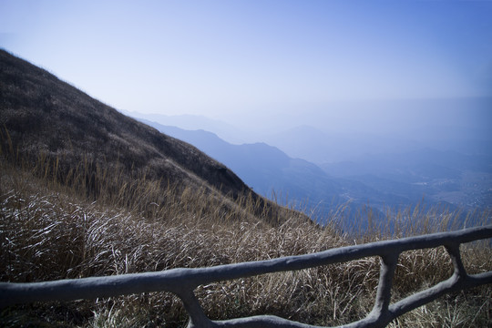 武功山秋景