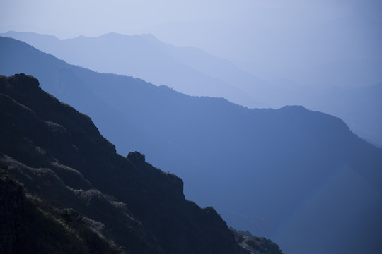 武功山秋景