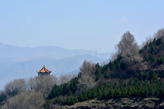 二郎山风光