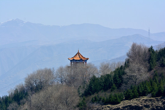 二郎山风光