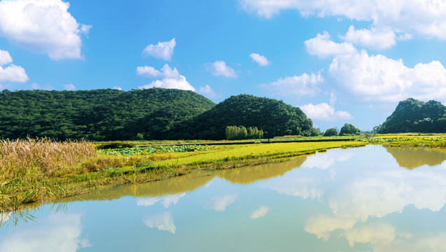 巨幅山水风景