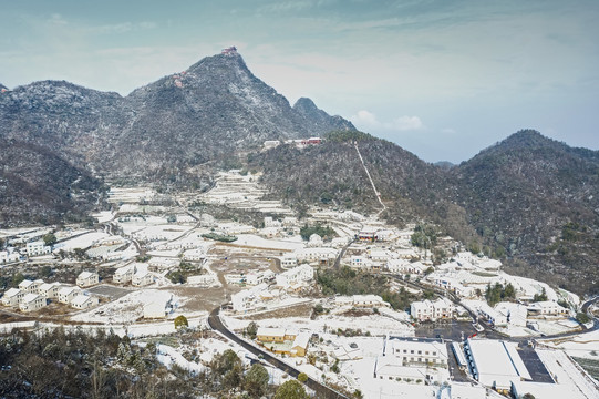 湖北宜都梁山风光