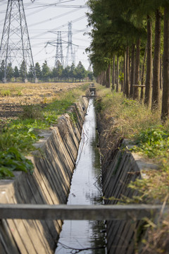 农用水渠